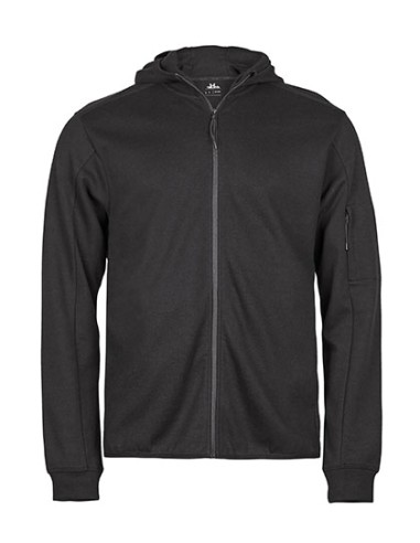 TEE-5706-Athletic Hooded Full Zip Sweat